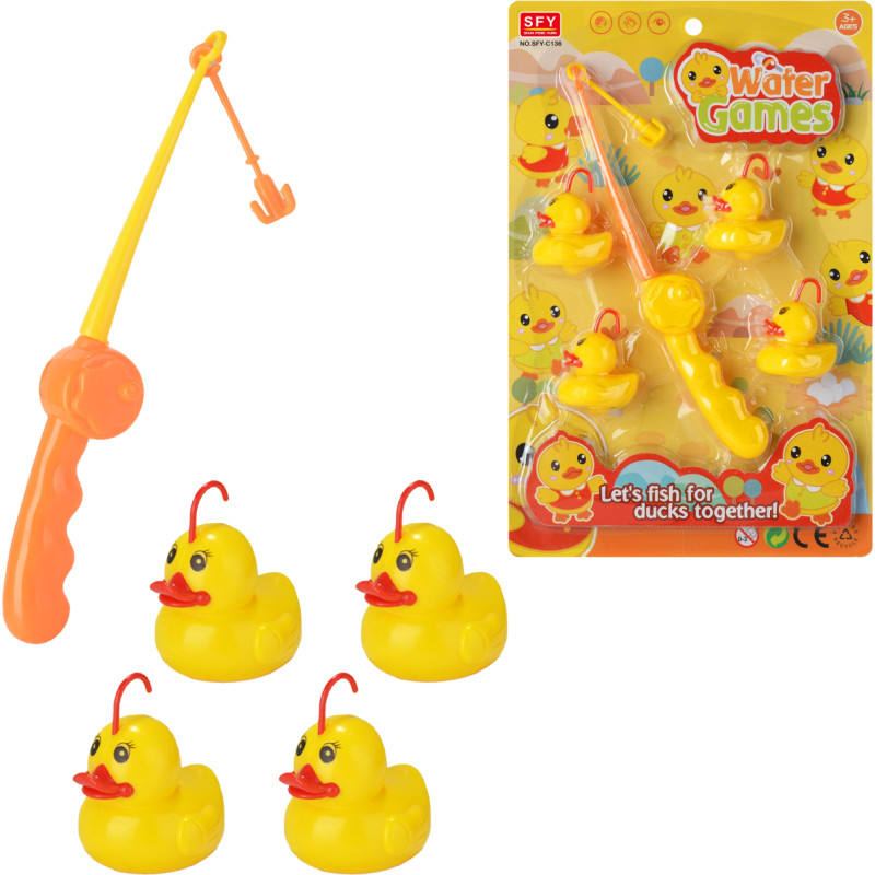 WĘDKA ŁOWIENIE KACZEK