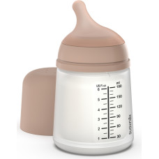 Suavinex Zero.zero baro&scaron;anas pudele pret kolikām MEDIUM 180 Ml - Slow Flow