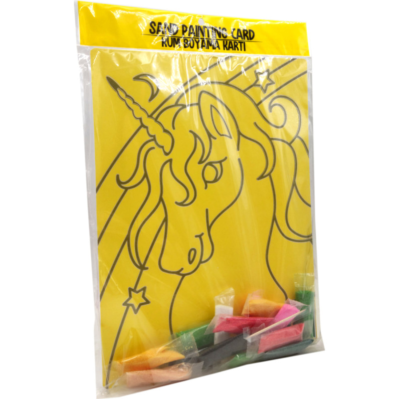 Red Castle kūrybinis smėlio rinkinys, 275x205 mm, Vienaragis