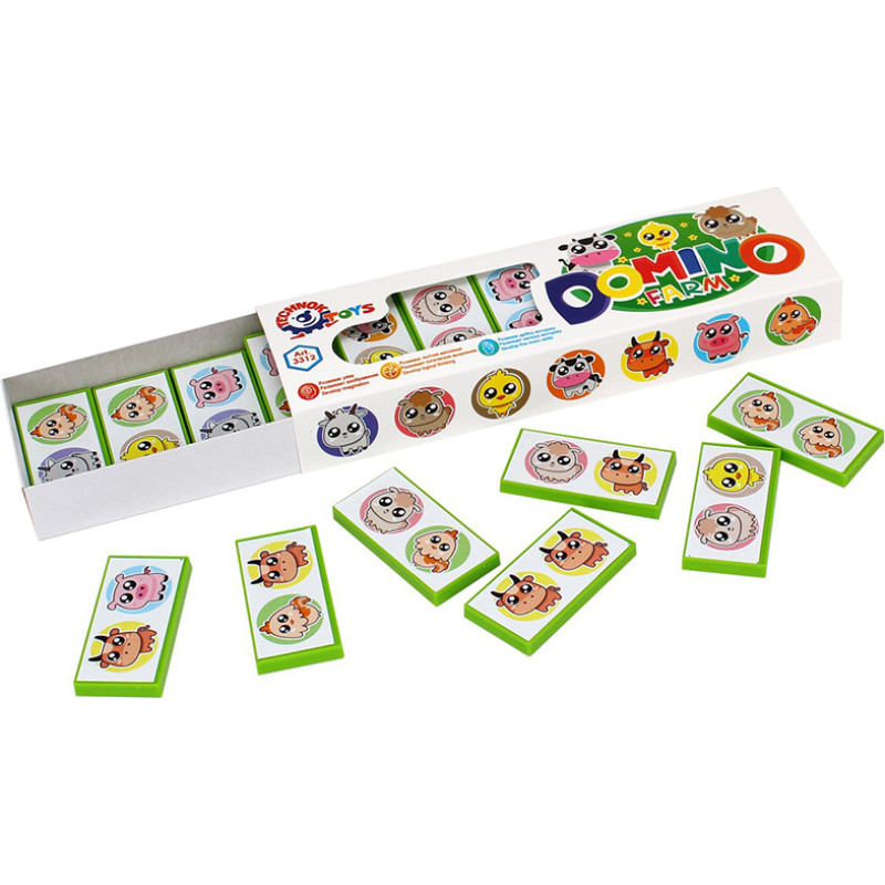 HIPO 03312 Domino – Ūkio gyvūnai