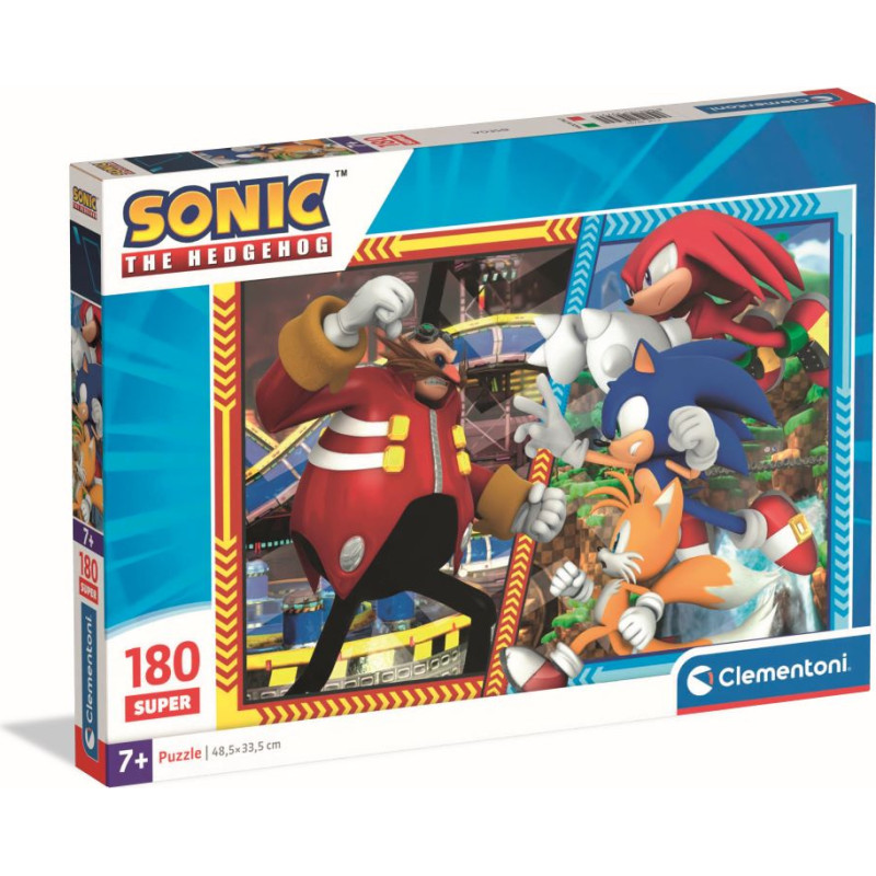 Clementoni puzle super Sonic 2025, 180 gab., 29795