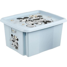 Keeeper Kaste ar vāku 24L Karolina "Mickey Mouse" 42,5x35,5x22,5cm zila