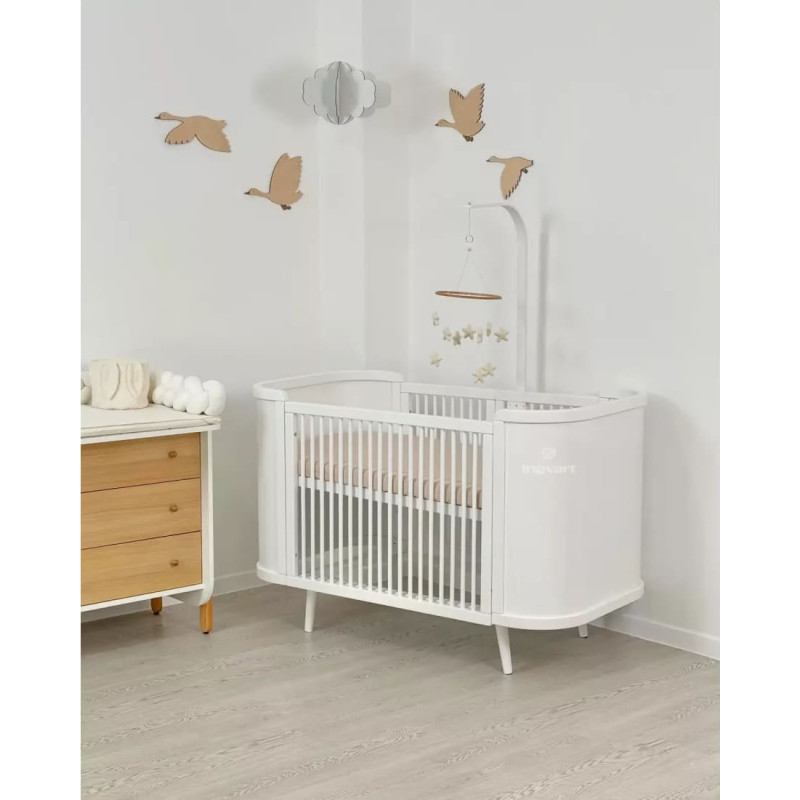 Ingvart kūdikio lovytė Boho Light 70х90 cm, 70х134 cm