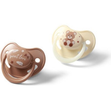 Babyono 1670/01 ANATOMICAL SILICONE PACIFIER 0-6