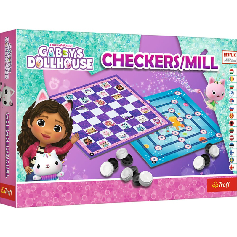 Trefl GABBY&acute;S DOLLHOUSE Žaidimas &bdquo;&Scaron;a&scaron;kės ir malūnas&ldquo;