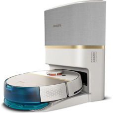 Philips HomeRun 7000. sērijas putekļsūcējs robots ar mazgā&scaron;anas funkciju, balts - XU7100/02