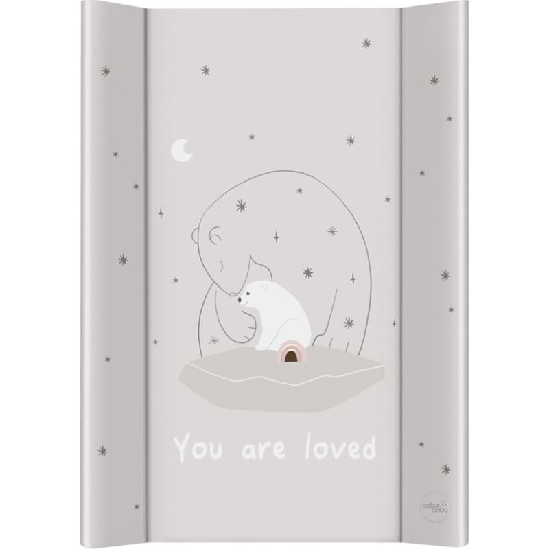 Cebababy CEBA 216-000-815 Przewijak twardy kr&oacute;tki 50x70 Basic Polar Bears