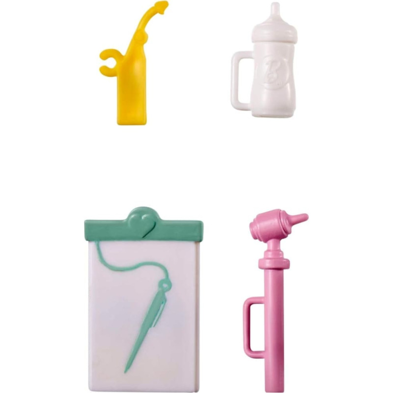 MIX Mattel GVK03 Pediatra Lalka z Bobasem i Akcesoriami Tematycznymi