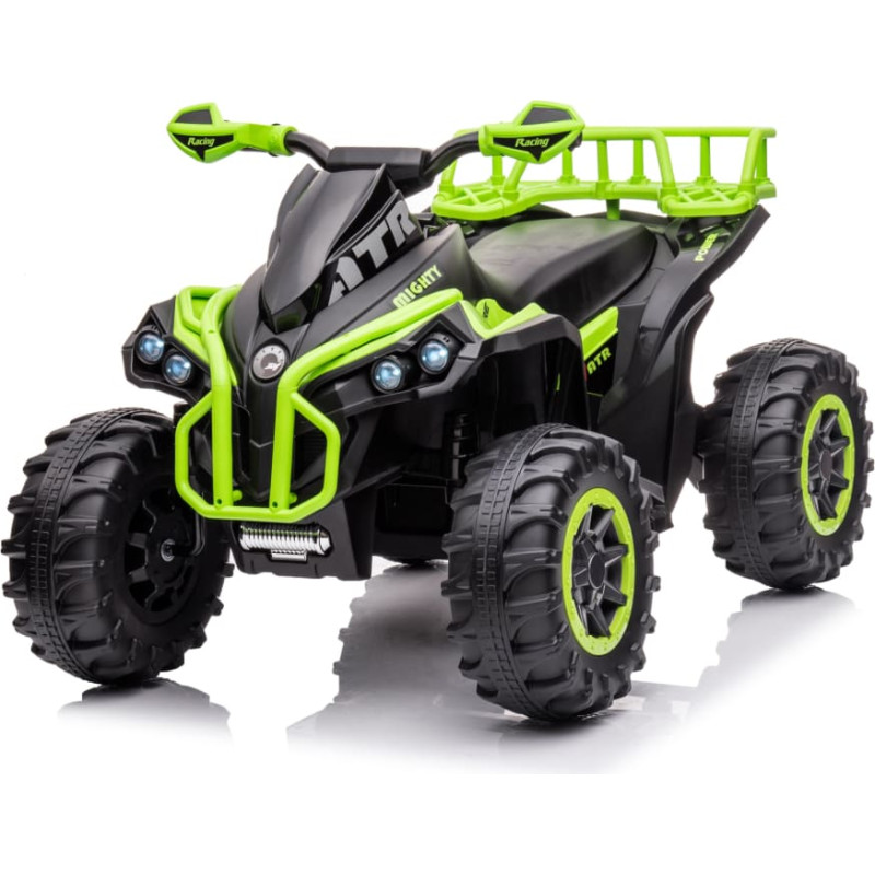 KIKKABOO Įkraunamas vaikiškas automobilis Buggy Basket Green