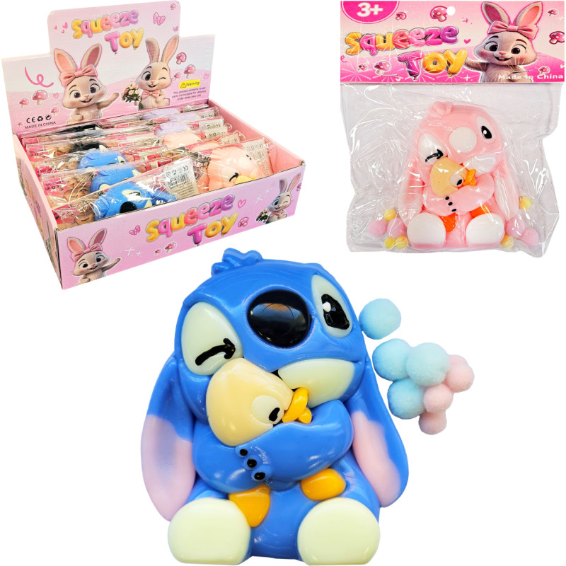 Antistresinis žaislas Squishy Stitch – 2 spalvos