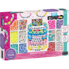 Papuošalų gaminimo rinkinys, 1600 detalių