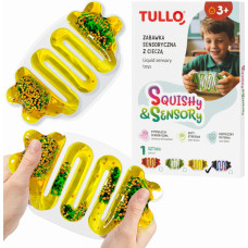 Tullo 708 Zabawka sensoryczna z cieczą squishy żółty