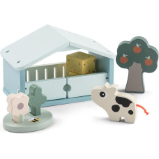 Done By Deer medinis žaislas Tiny farm play set Dotti