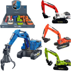 POJAZD BUDOWLANY KOPARKA 4 KOLORY