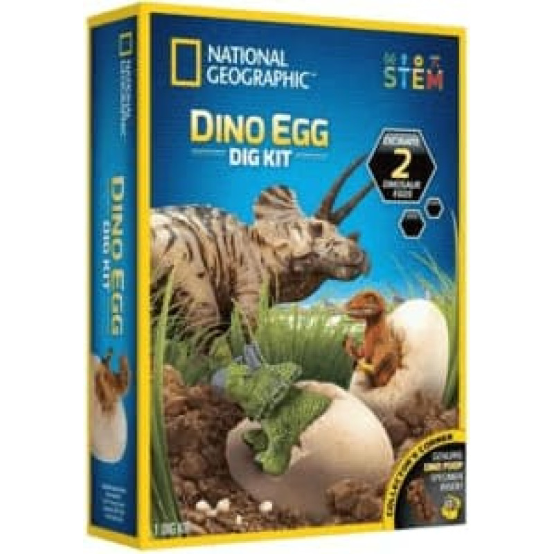 National Geographic komplekts Dino Egg, RTNGDEGGDIG