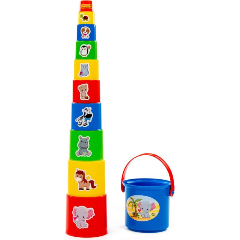 Polesie Educational pyramid (11 elements) 52599