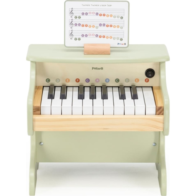 Viga Pianino Zielone Nauka Gry