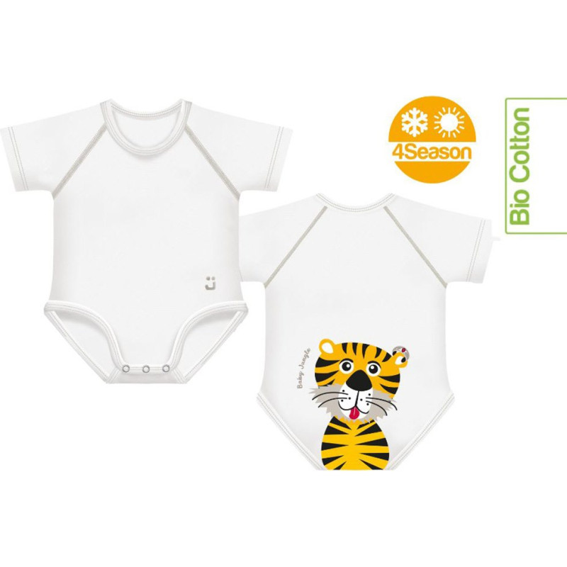 Growing body Bio Cotton 4Season 0-36m tiger