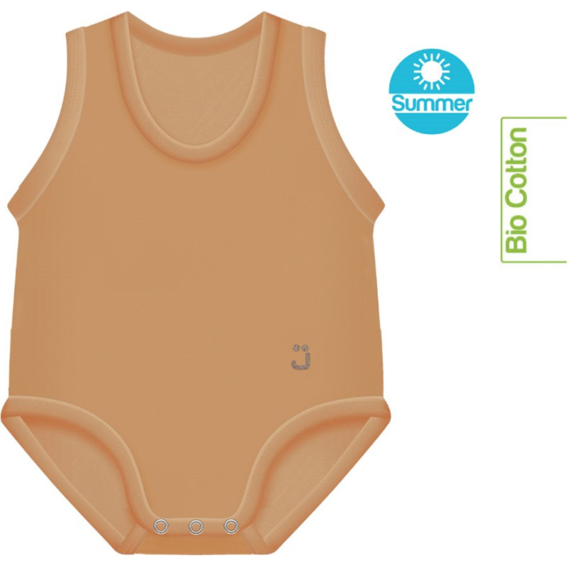 Growing body Bio Cotton Summer 0-36m caramel