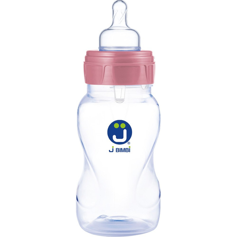 Anti-colic feeding bottle Classic 330ml pink