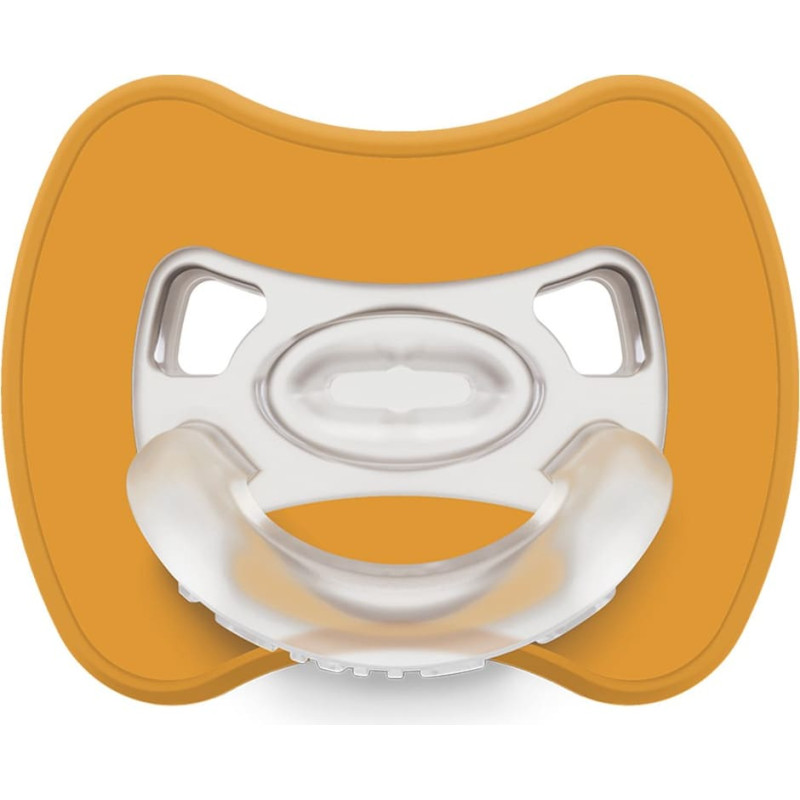 Smart pacifiers Glee 0-2m mustard