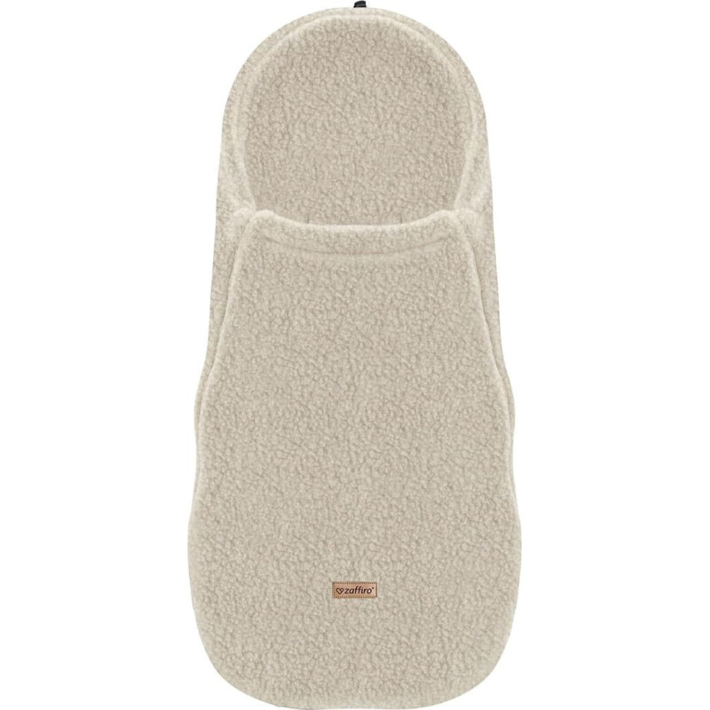 Wool footmuffs mini Nevada 0-18m beige