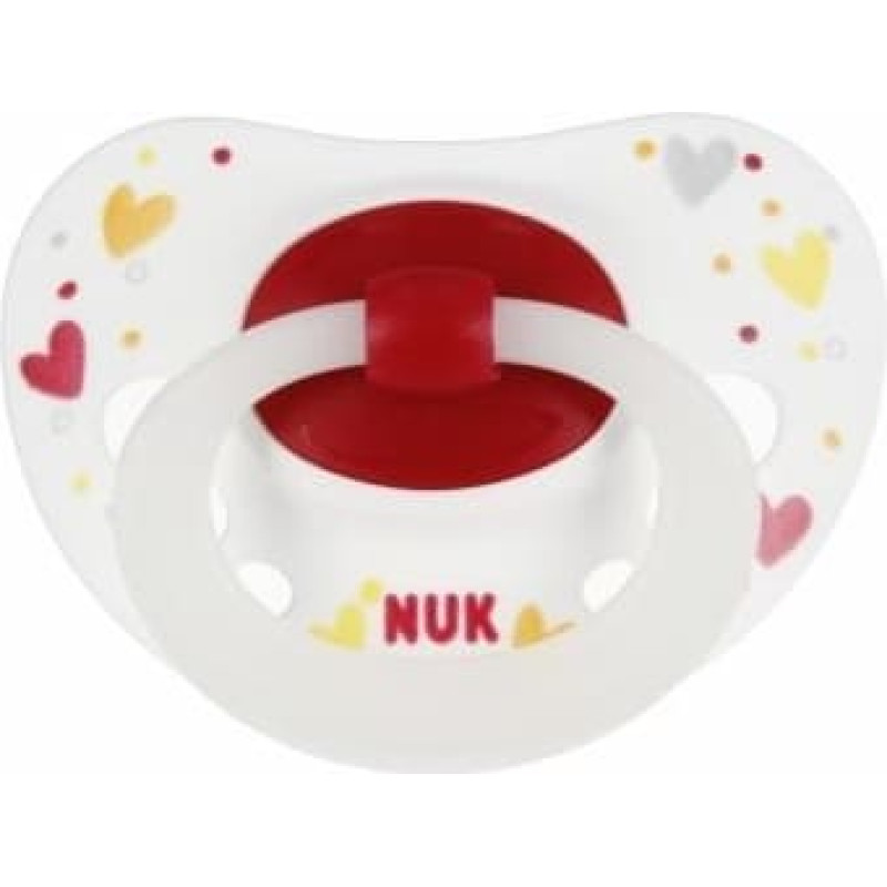 NUK 442219 SILICONE PACIFIER SIGNATURE 18-36 2PCS 541445, 10177166