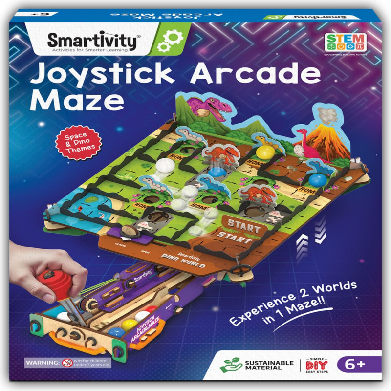 SMARTIVITY konstruktors - kursorsviru arkādes labirinta spēle, SMRT1241