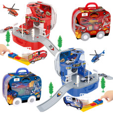 ZESTAW POLICJA STRAŻ W WALIZCE WYRZUTNIA