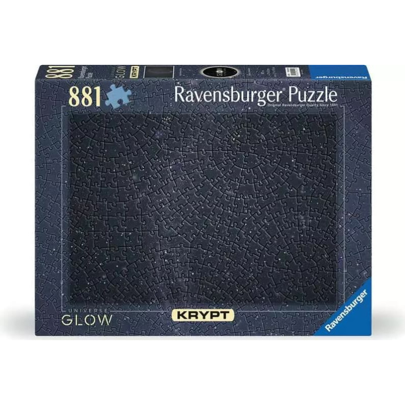 Ravensburger Puzzle 881 pcs. Krypt Universe Glow 14+