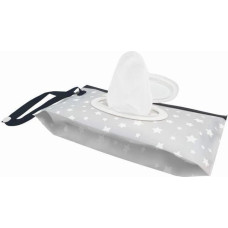 Bocioland 8126 WET WIPES CASE GREY STARS BL812