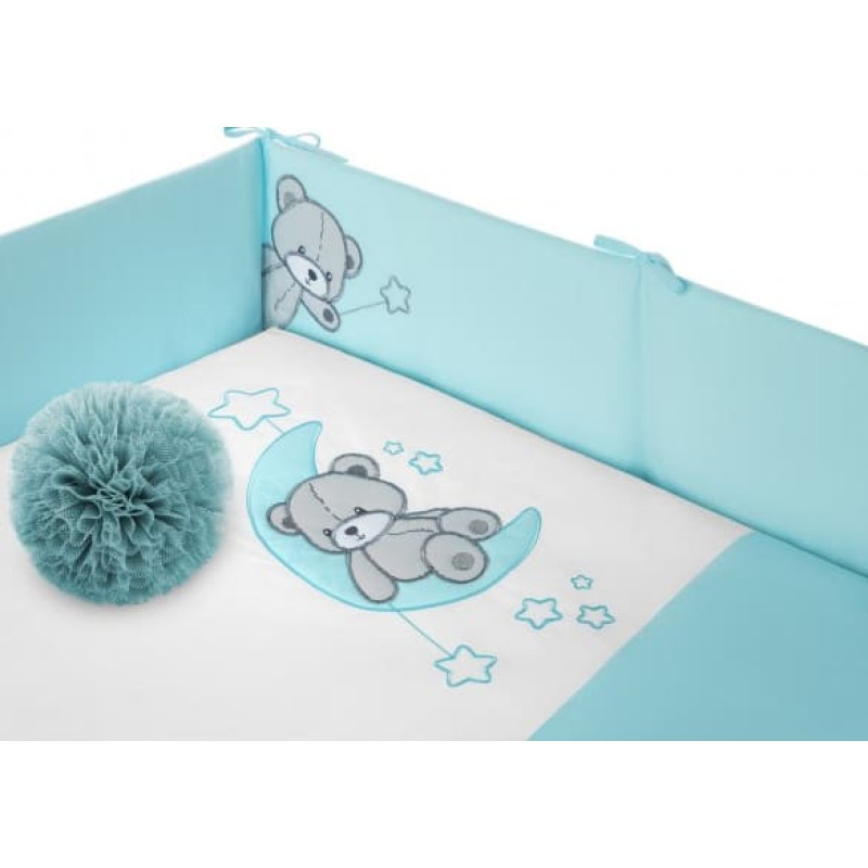 Minikid TEDDY BEAR K-5 turkus (135,180cm)-izpārdo&scaron;ana