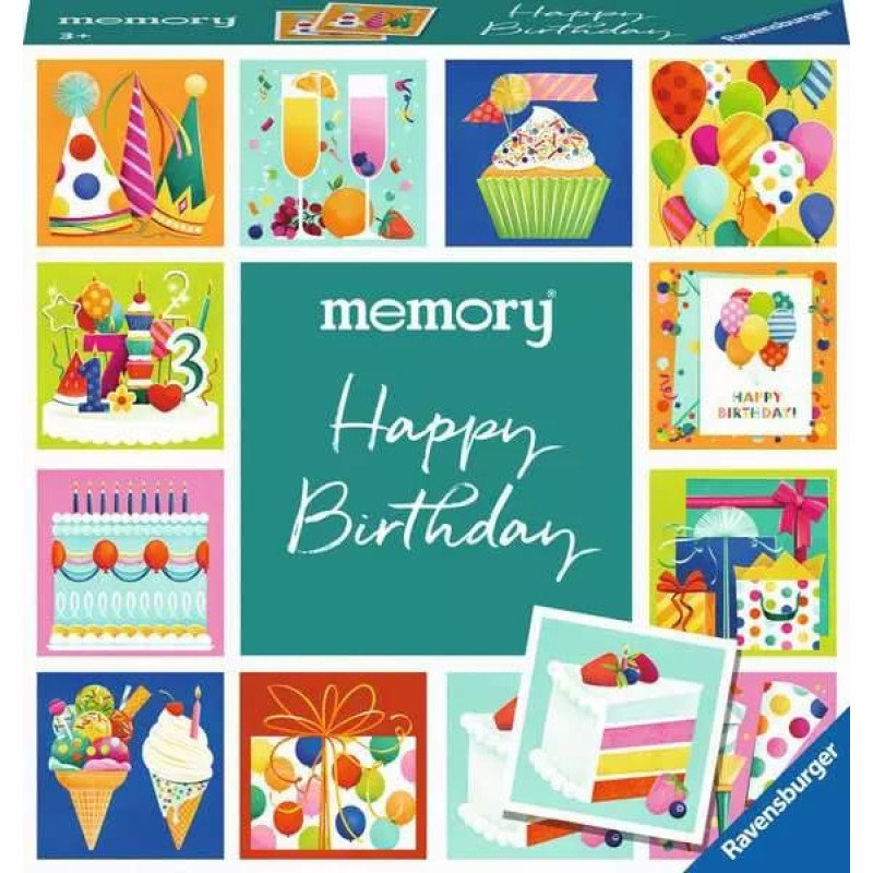 Ravensburger Memory Game &ndash; Moments Memory Birthday