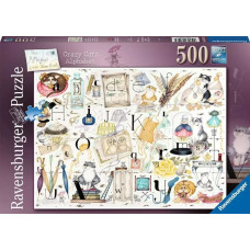 Ravensburger Puzzle 500 Crazy Cats Alphabet