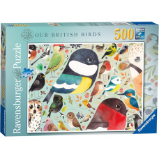Ravensburger Puzzle 500 Matt Sewell: Our British Birds