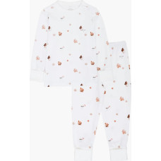 Livly Clothing Livly Komplekts Little Gingerbreads 2 Piece Set White