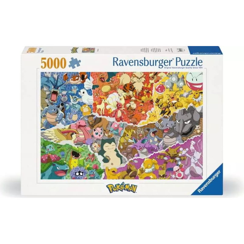 Ravensburger Puzzle 5000 Pok&eacute;mon Allstars