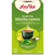 Yogitea Green Matcha Tea with Lemon