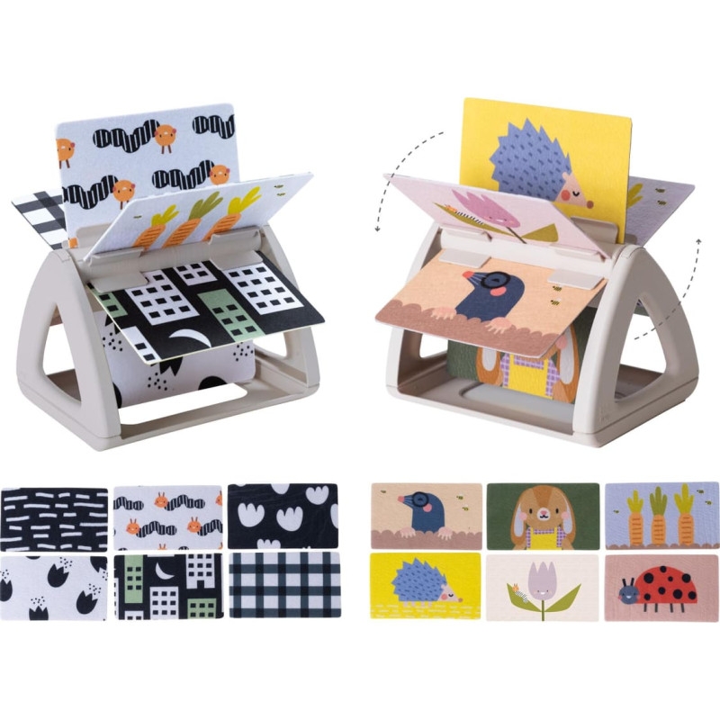 Taf Toys veiklos kilimėlis Tummy Time Spinning Book