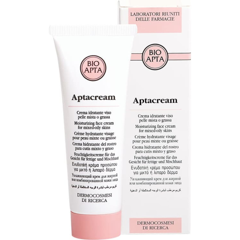 Bioapta Aptacream (mitrino&scaron;s krēms taukainai vai kombinētai ādai pH 6,0 ) 50ml