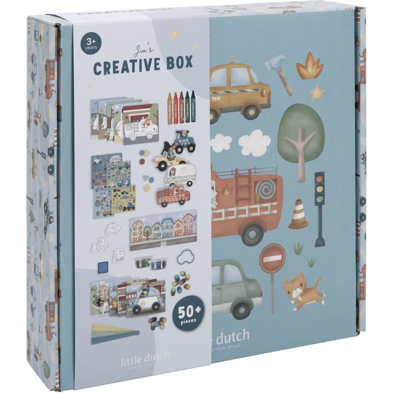 Little Dutch Creativity Box XL Jim & Friends