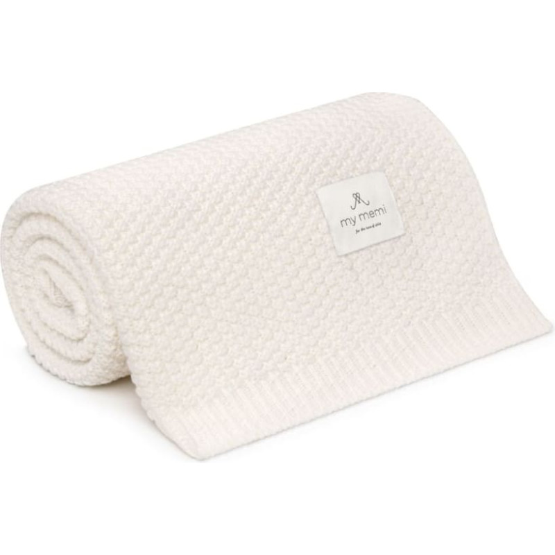 My Memi 100% dabīgas merino vilnas sega Cream - Premium Collection