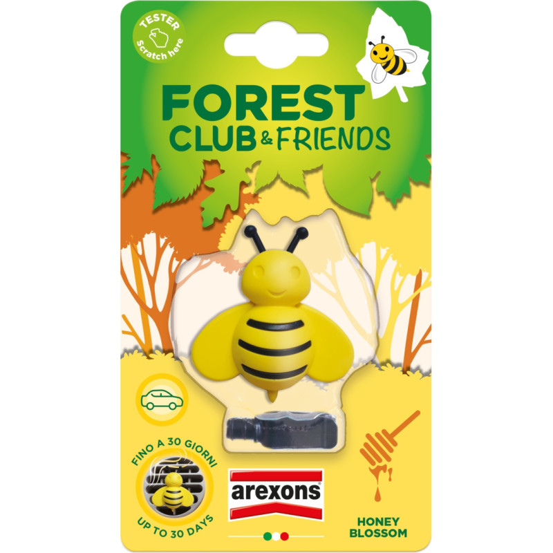 Arexons Forest club &ndash; BEE automobilio ventiliacijos grotelių oro gaiviklis