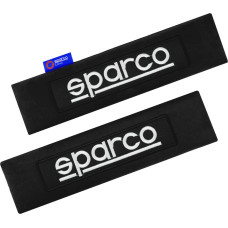 Sparco saugos diržo pagalvėlių rinkinys, juodas