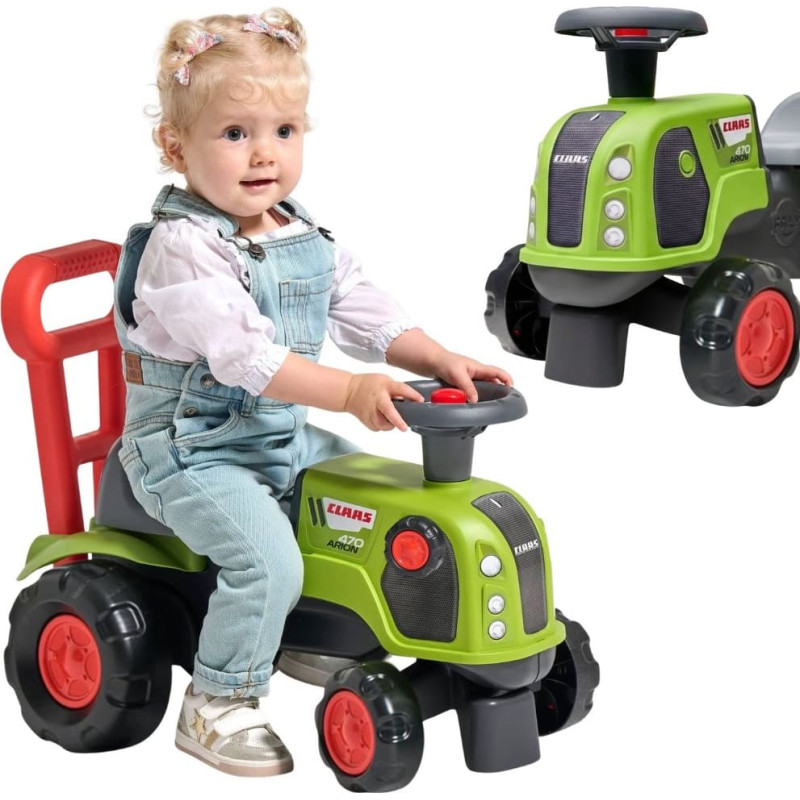Falk – Baby Claas Arion 470 paspiriamas stumiamas traktorius su signalu