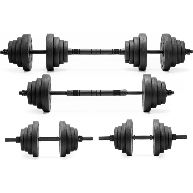 Springos Kompozitiniai hanteliai 2 x 15 kg ACT0044