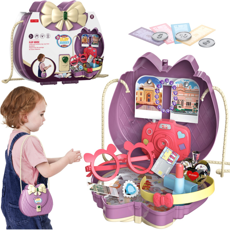 ZESTAW PIĘKNOŚCI W TOREBCE 23 ELEMENTY