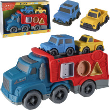 AUTO LAWETA SORTER Z DWOMA AUTAMI