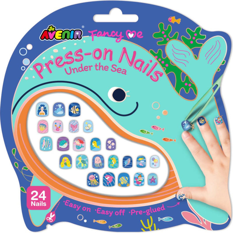 Avenir Priklijuojamų nagų rinkinys &bdquo;Jūros pasaulis&ldquo;