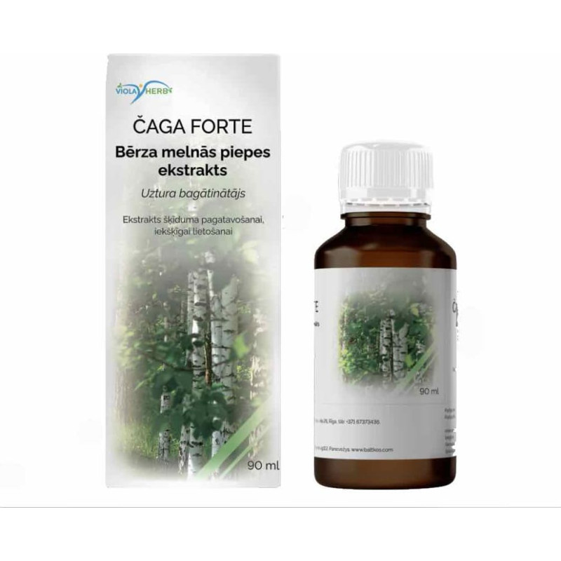 ES CHAGA FORTE &mdash; Birch Chaga mushroom extract 1:1, 90ml